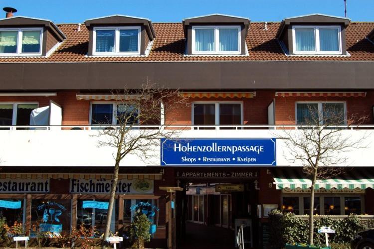 Hohenzollernpassage Wohnung Seemoewe Büsum Esterno foto